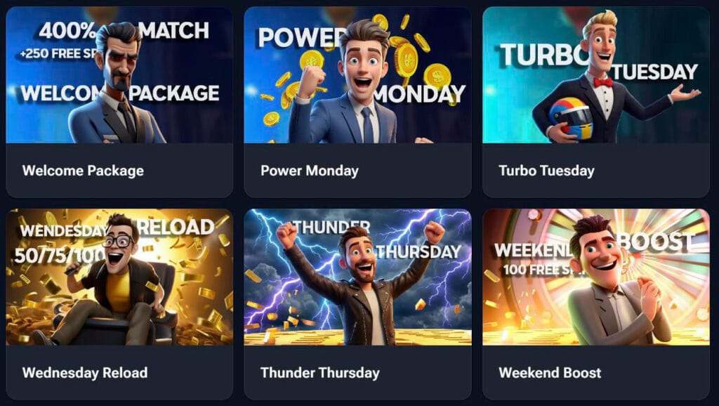 Bonuses masterplay casino