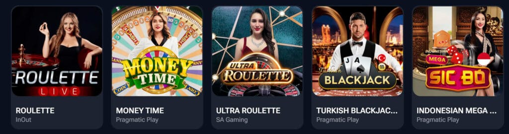 Live games masterplay casino